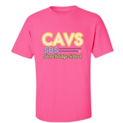 Unisex Ultra Cotton Safety Neon Crewneck Tee