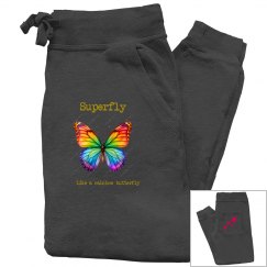 Superfly butterfly Stars sweatpants
