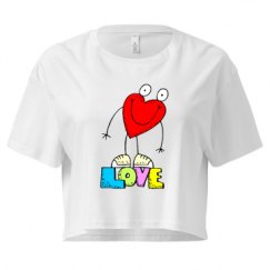 Ladies Festival Cali Crop Top Tee