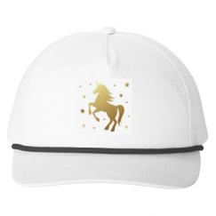 Snapback Five-Panel Rope Hat