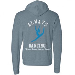 Unisex Fleece Pullover Midweight Hoodie