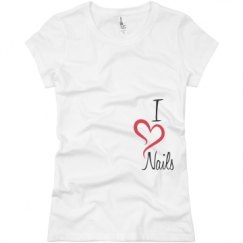 Ladies Slim Fit Basic Promo Jersey Tee