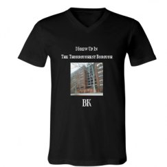 Unisex V-Neck Jersey Tee