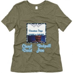 Ladies Relaxed Fit Super Soft Triblend Tee