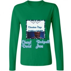 Ladies Relaxed Fit Basic Long Sleeve Tee