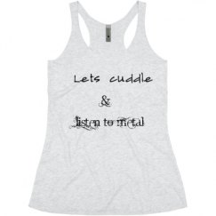 Ladies Slim Fit Super Soft Racerback Triblend Tank