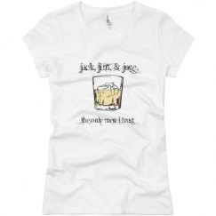 Ladies Slim Fit Basic Promo Jersey Tee