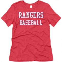 Ladies Relaxed Fit Super Soft Triblend Tee