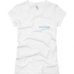 Ladies Slim Fit Basic Promo Jersey Tee