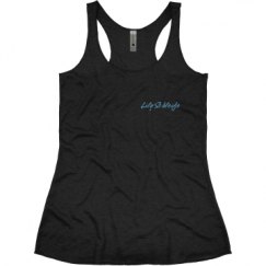 Ladies Slim Fit Super Soft Racerback Triblend Tank