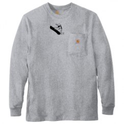 Unisex Carhartt Pocket Long Sleeve Tee