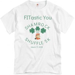Shamrock Shuffle 5K 2018 teeshirt