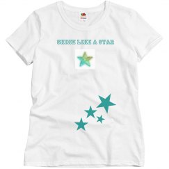 I shine like a star top