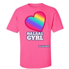 Unisex Ultra Cotton Safety Neon Crewneck Tee