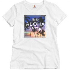 Aloha Hawaii Beach Sunset Shirt