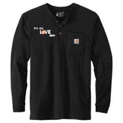 Unisex Carhartt Long Sleeve Henley Tee