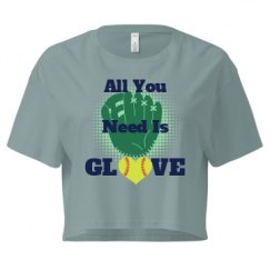 Ladies Festival Cali Crop Top Tee