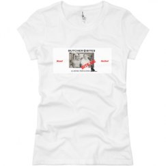 Ladies Slim Fit Basic Promo Jersey Tee