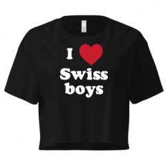 Ladies Festival Cali Crop Top Tee