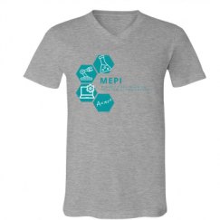 Unisex V-Neck Jersey Tee