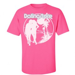 Unisex Ultra Cotton Safety Neon Crewneck Tee