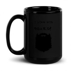 15oz Black Glossy Mug