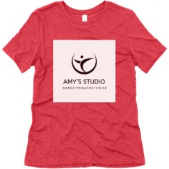 Ladies Relaxed Fit Super Soft Triblend Tee