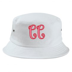 Monog Hat CC Pink /Red