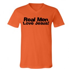 Unisex V-Neck Jersey Tee