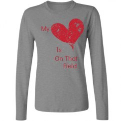 Ladies Relaxed Fit Basic Long Sleeve Tee