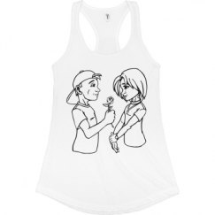 Ladies Slim Fit Racerback Tank Top