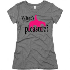 Ladies Slim Fit Super Soft Triblend Tee