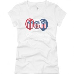 Ladies Slim Fit Basic Promo Jersey Tee