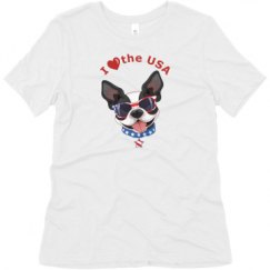 Ladies Relaxed Fit Super Soft Triblend Tee