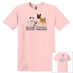 Dog mom - Akita, Dalmatian, Frenchie