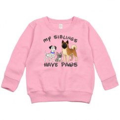 Toddler Crewneck Basic Promo Sweatshirt
