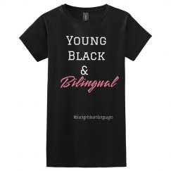 Young Black & Bilingual Tee 