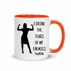 11oz Ceramic Mug with Color Inside