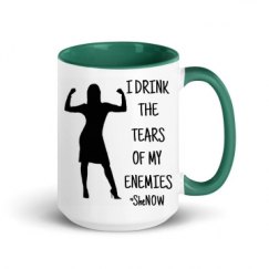 15oz Ceramic Mug with Color Inside