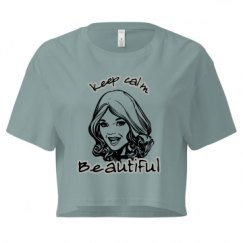 Ladies Festival Cali Crop Top Tee