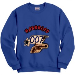 Unisex Film and Foil Crewneck Sweatshirt