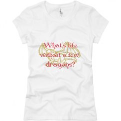 Ladies Slim Fit Basic Promo Jersey Tee