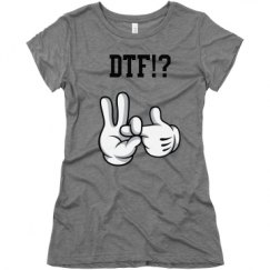 Ladies Slim Fit Super Soft Triblend Tee