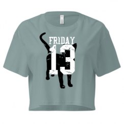 Ladies Festival Cali Crop Top Tee