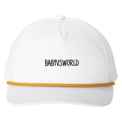 Snapback Five-Panel Rope Hat