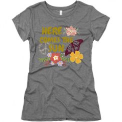Ladies Slim Fit Super Soft Triblend Tee
