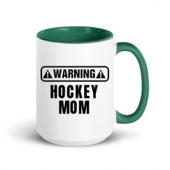15oz Ceramic Mug with Color Inside