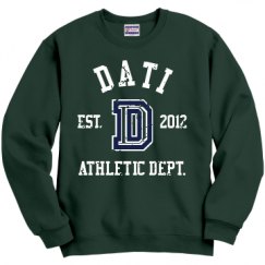 Unisex Film and Foil Crewneck Sweatshirt