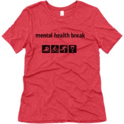 Ladies Relaxed Fit Super Soft Triblend Tee