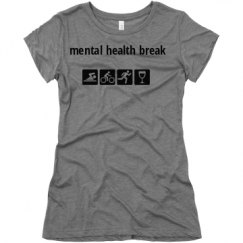 Ladies Slim Fit Super Soft Triblend Tee